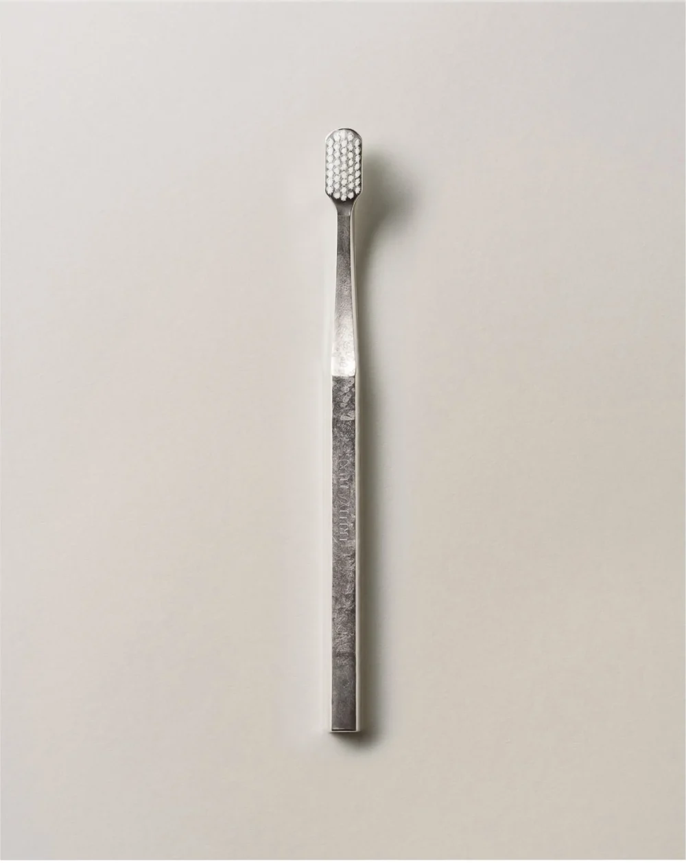 Toothbrush Silver White