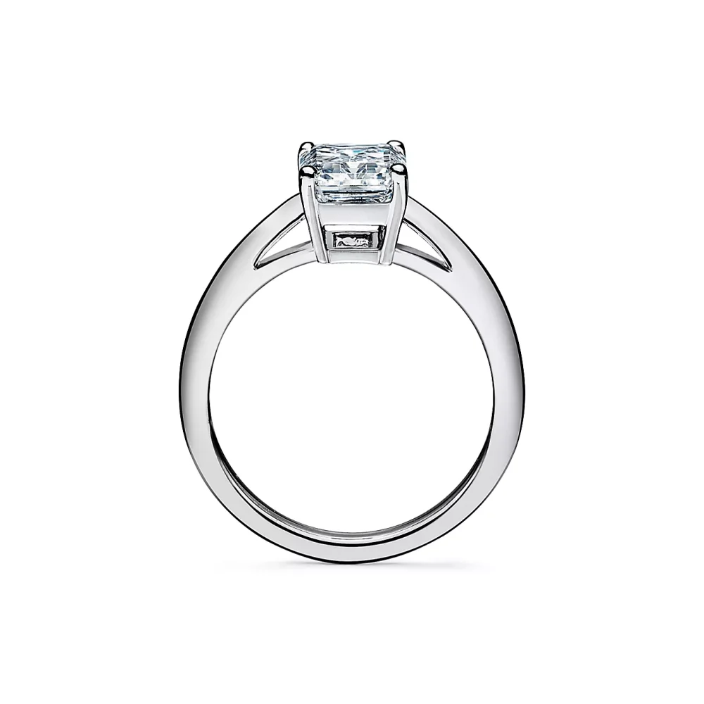 Paragon Emerald Cut Diamond Engagement Ring