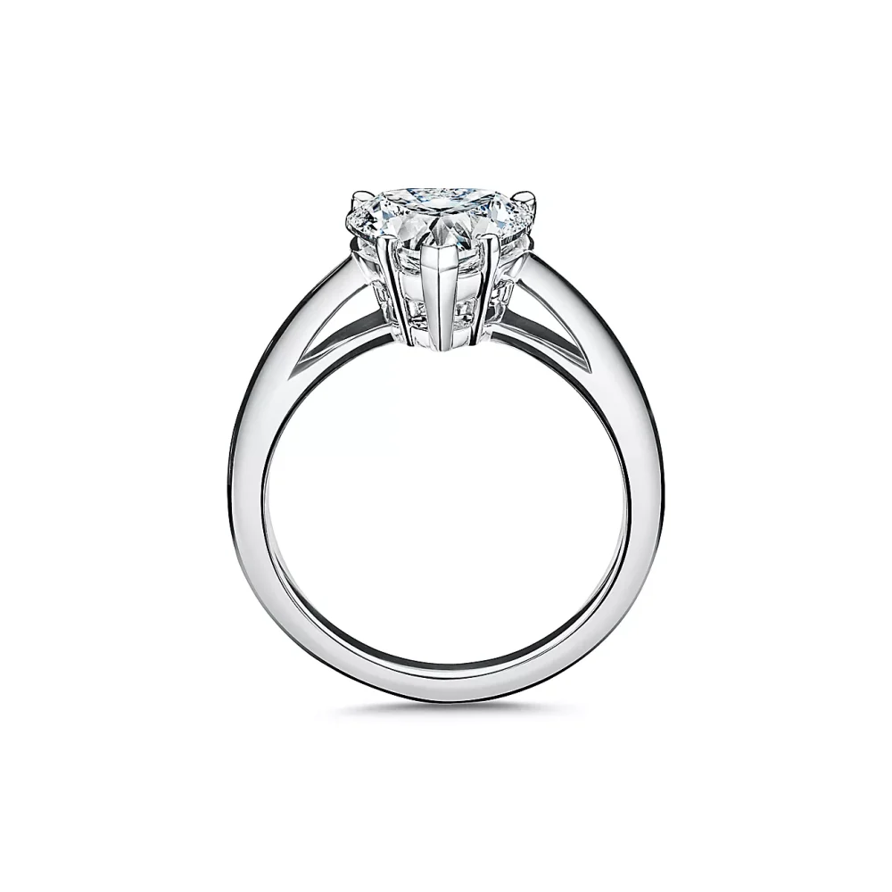 Paragon Heart Shape Diamond Engagement Ring - Image 3